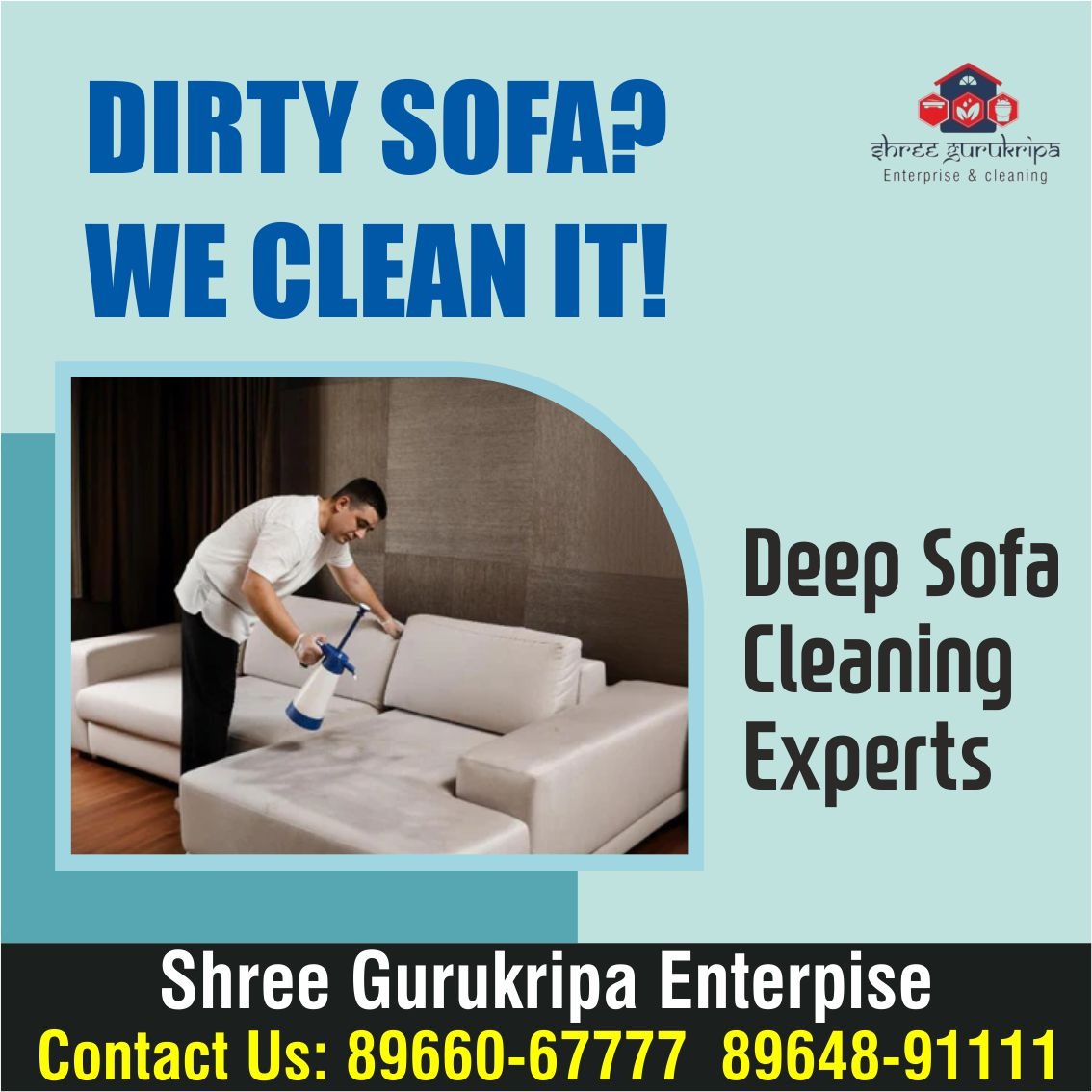Deep Sofa Cleaning Expert in Indore